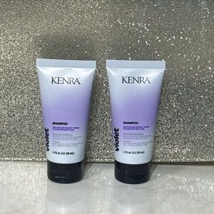 5 for $25 item 🌺 Mini Kenra Violet Shampoo x2